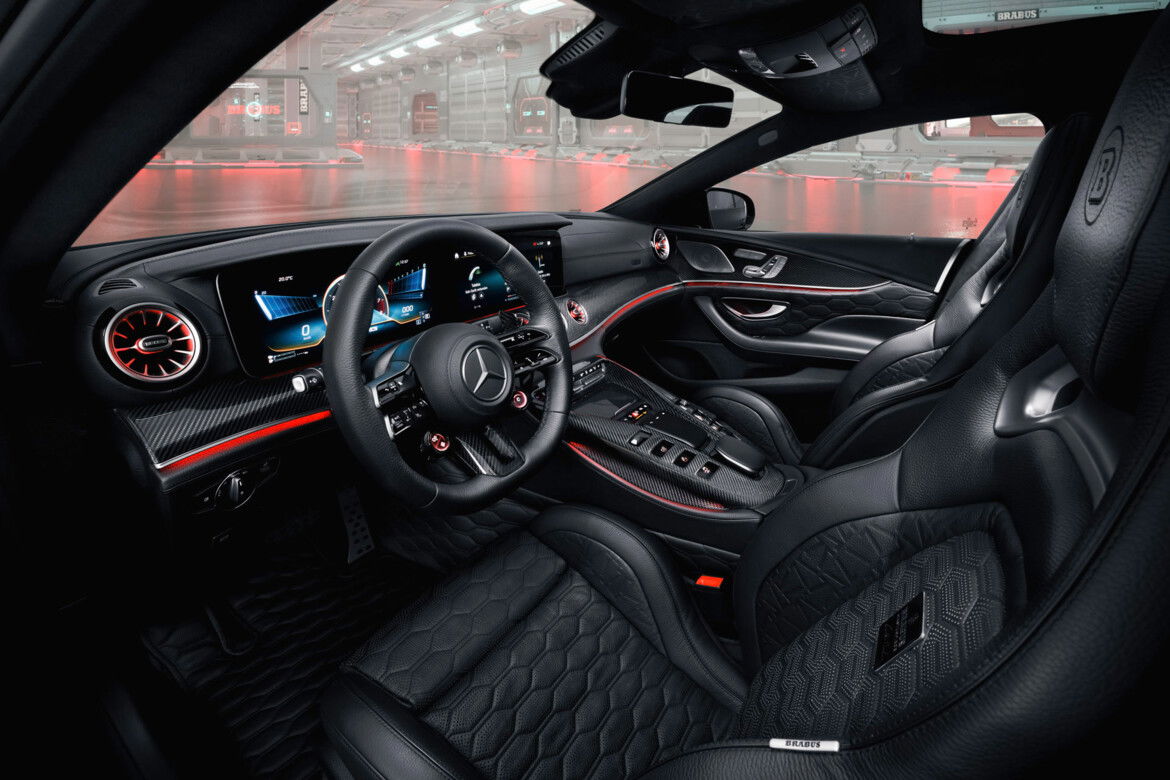 Brabus Rocket 1000 - interior